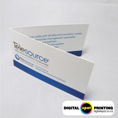 Business Cards Folded